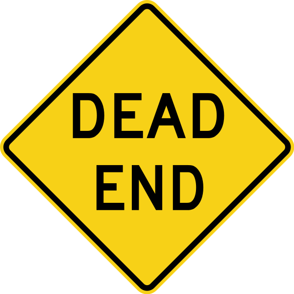 dead end...